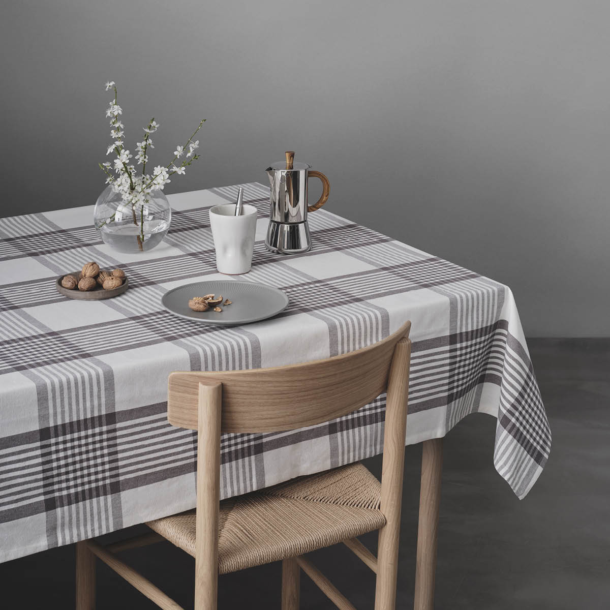 By Mogensen By Mogensen Pöytäliina 140x140 cm Large checks