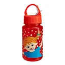 Pippi vattenflaska 35 cl röd prickig