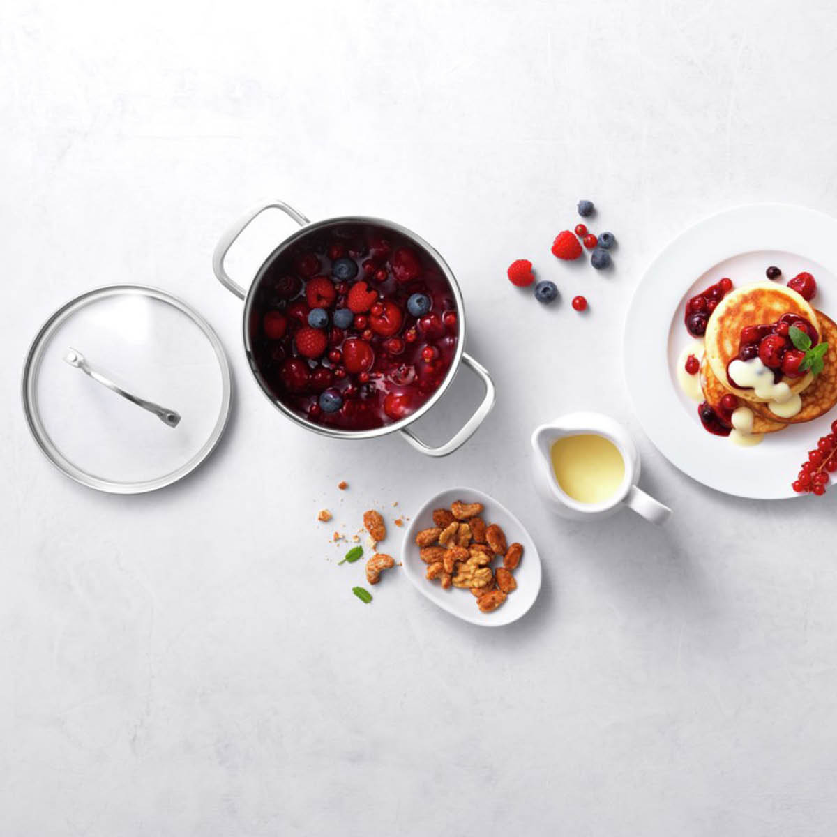 Zwilling Pico gryte med glasslokk  14 cm 1L