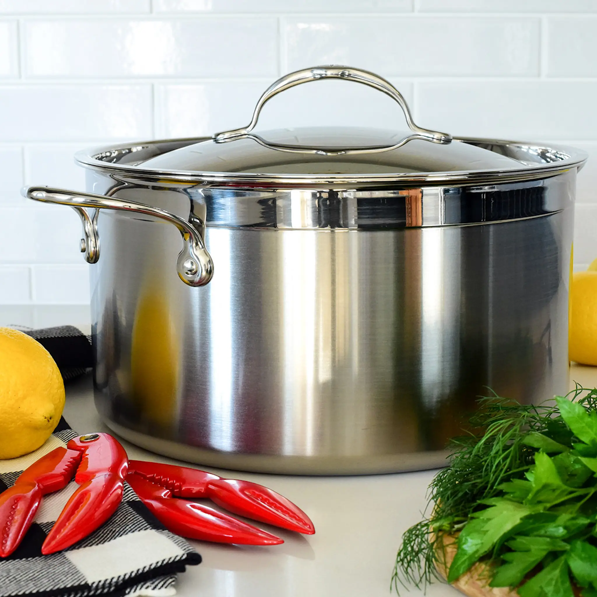 Hestan Probond Gryta med lock 7,6 L Stål