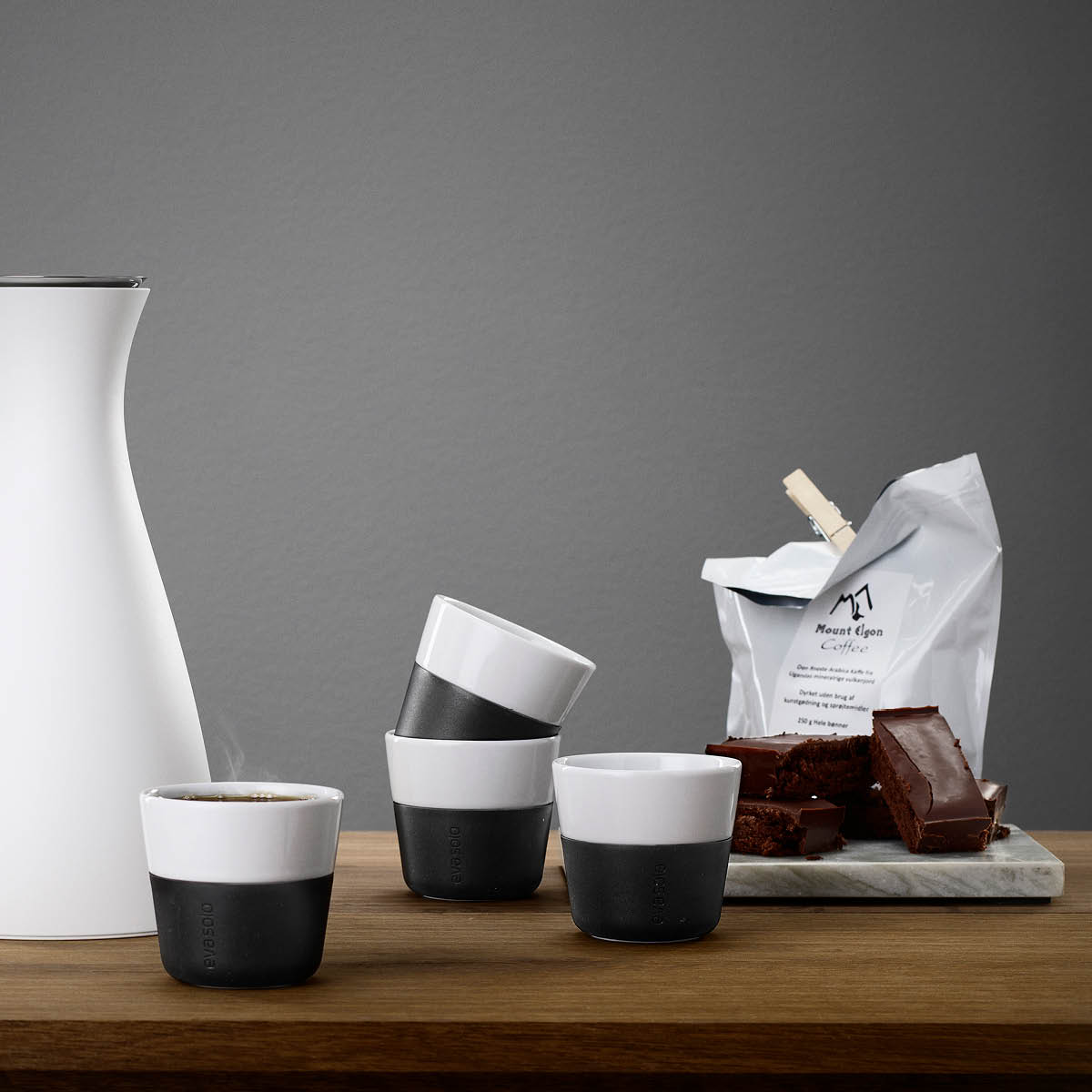 Eva Solo Lungo krus 23 cl 2 stk grå