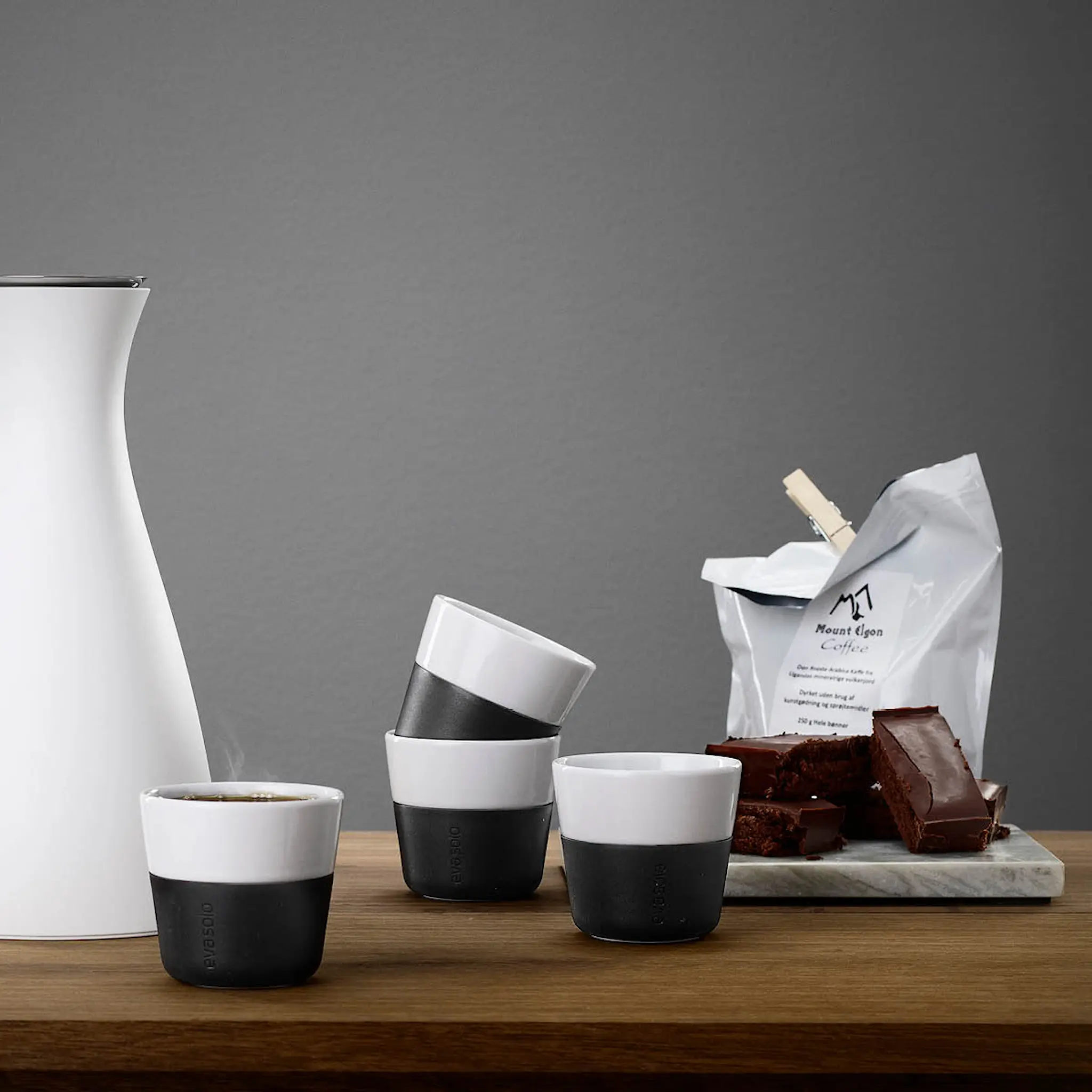 Eva Solo Lungo krus 23 cl 2 stk grå hover