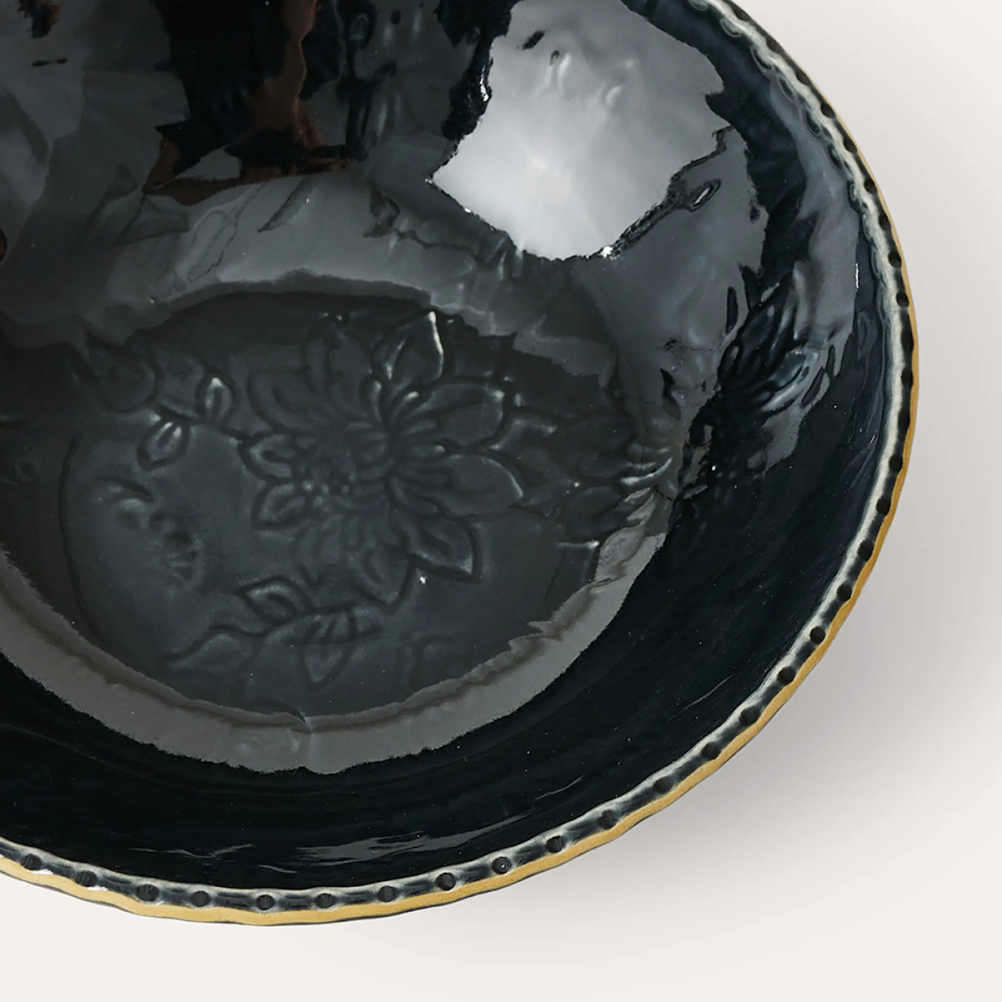 Sthål Arabesque tallrik djup 24 cm thunder