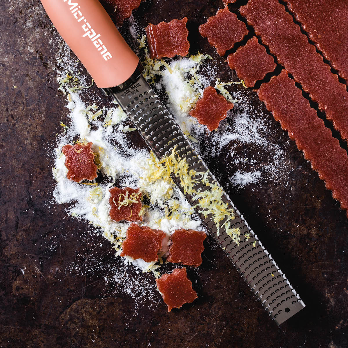 Microplane Premium Classic Zester rivjern 32 cm oransje