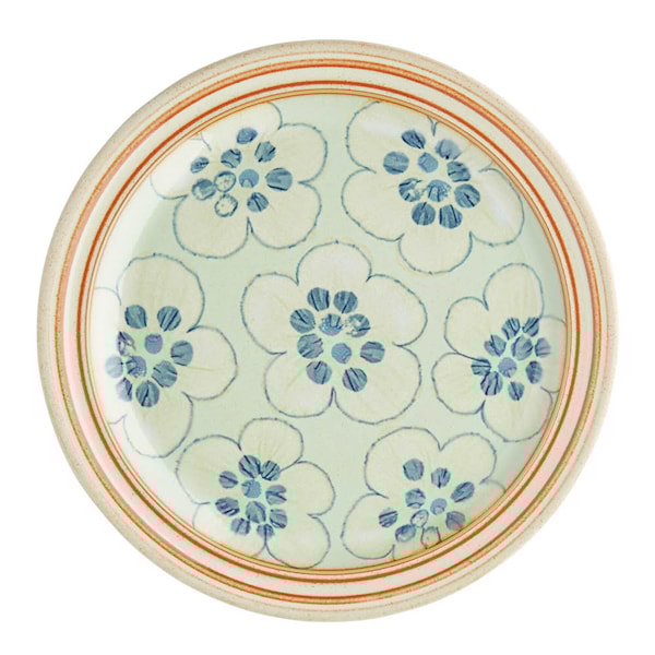 Heritage Orchard tallrik 22,5 cm blommor grön