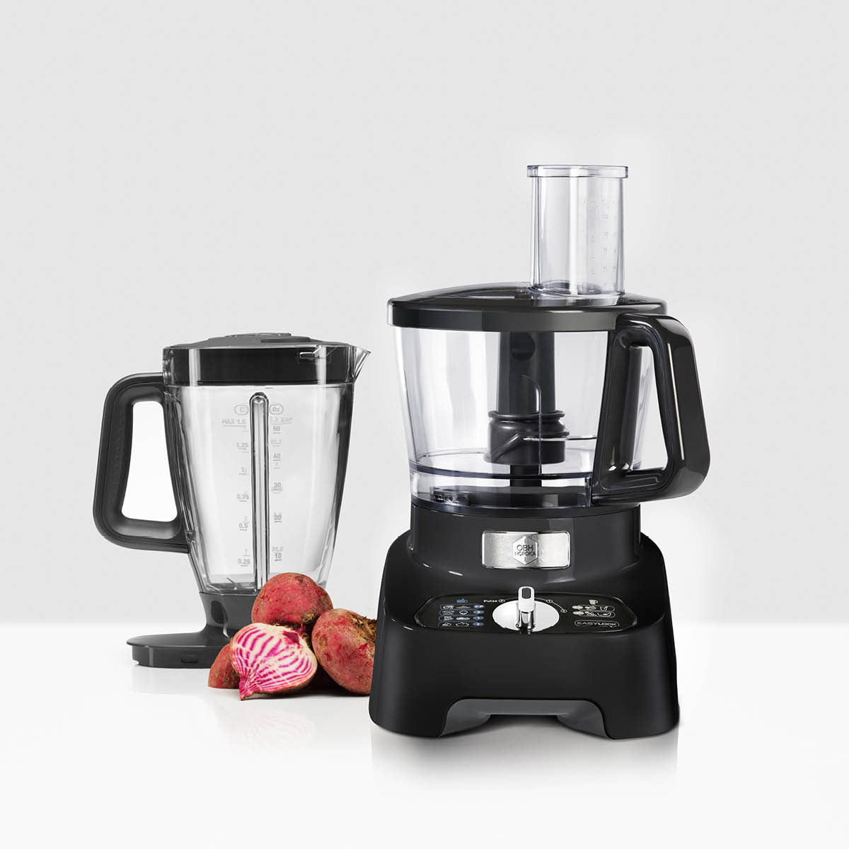 OBH Nordica Double Force Pro Manual matberedare & blender 1000W