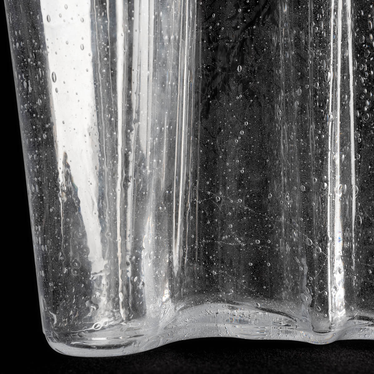 iittala Aalto vase 20,1 cm bobleglass klar