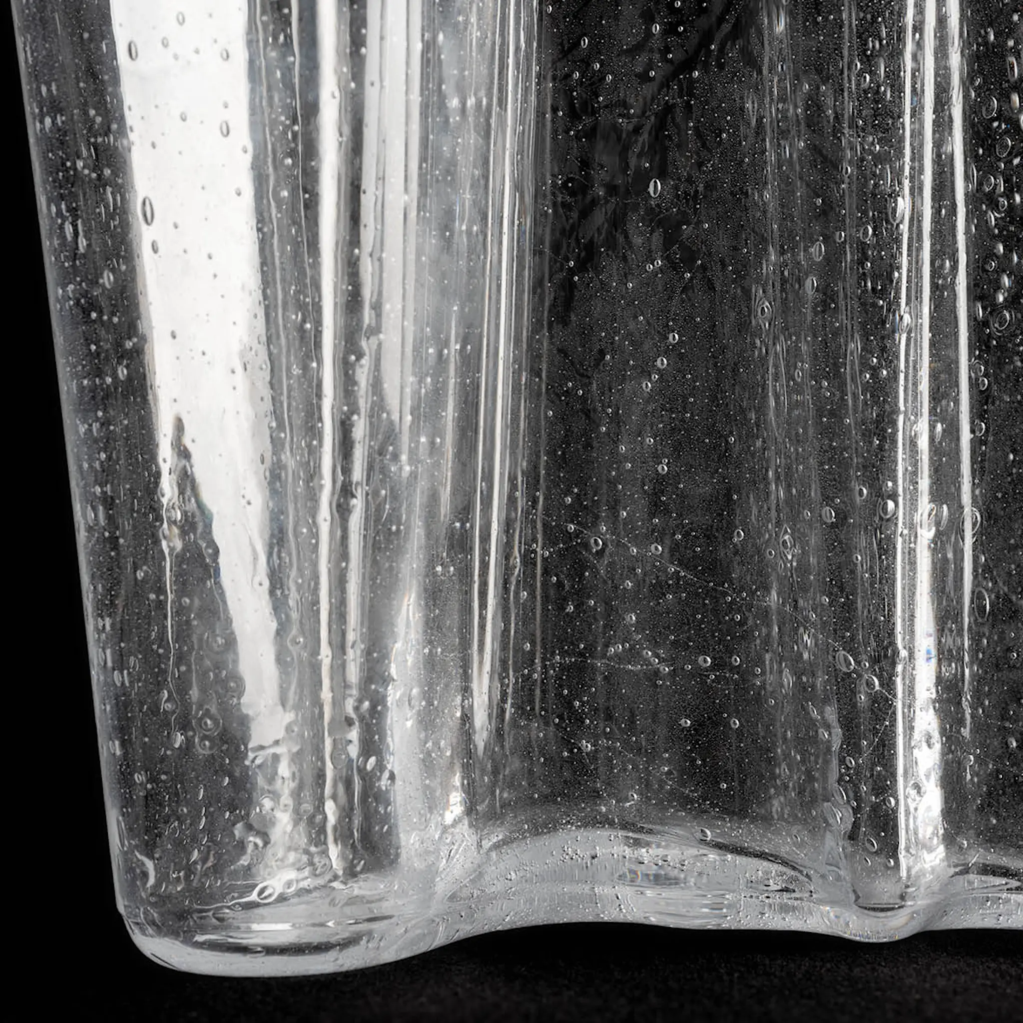 iittala Aalto vase 20,1 cm bobleglass klar