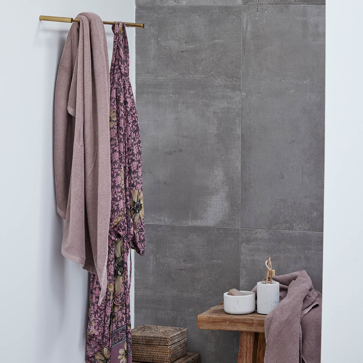 Lene Bjerre Molli Pesulappu 30x30 cm Rose