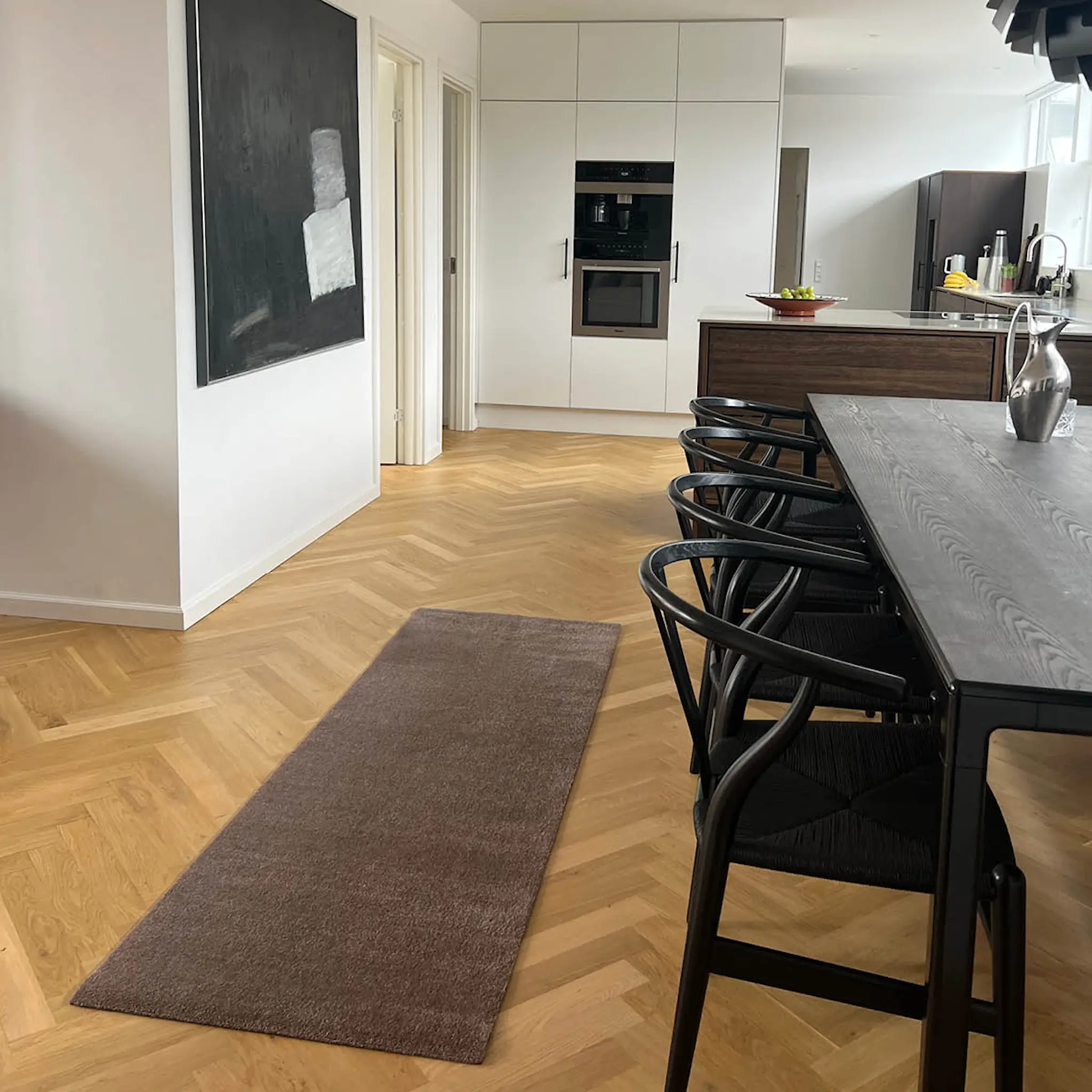 Tica Copenhagen Unicolor golvmatta 200x90 cm sand/beige