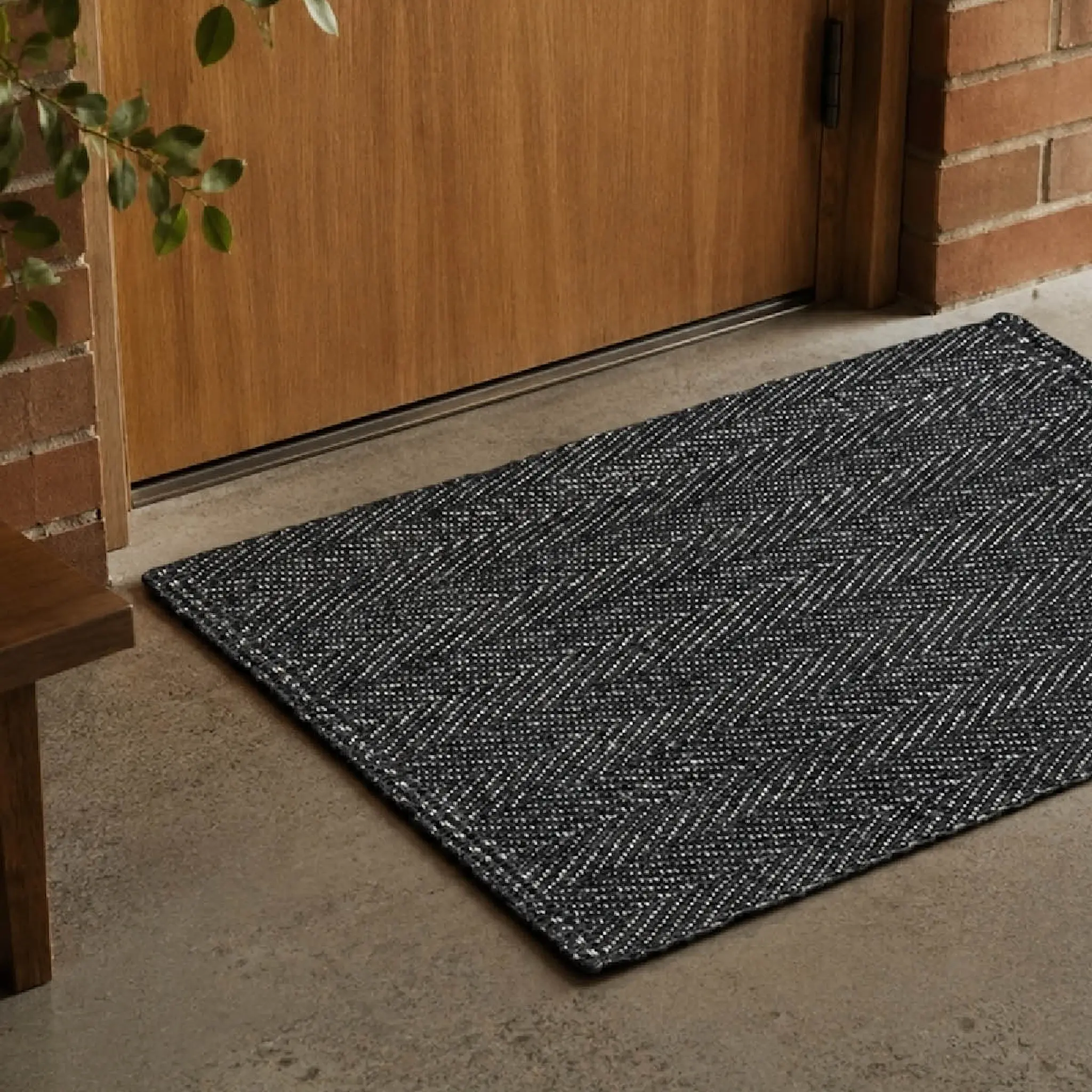 Deco Nord Fiskben dörrmatta 55x85 cm Antracit