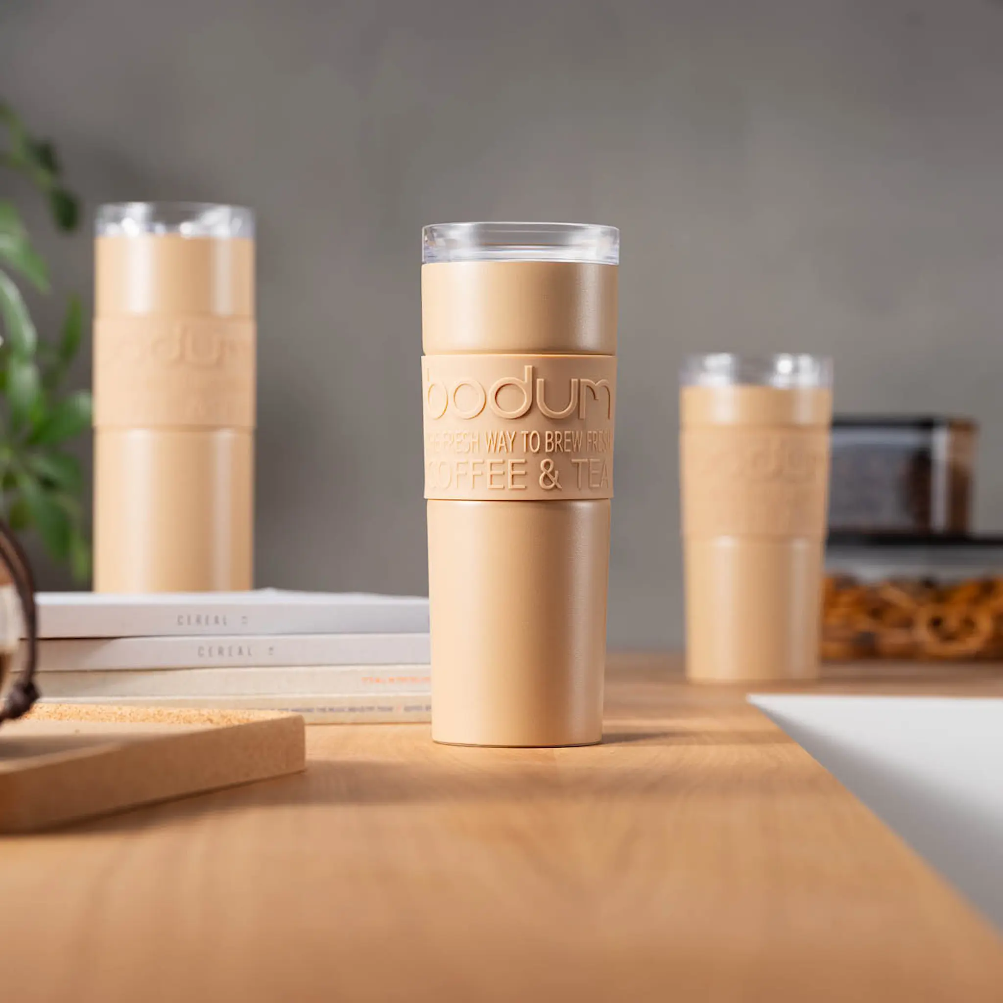 Bodum Travel Mug termokopp 45 cl karamell hover