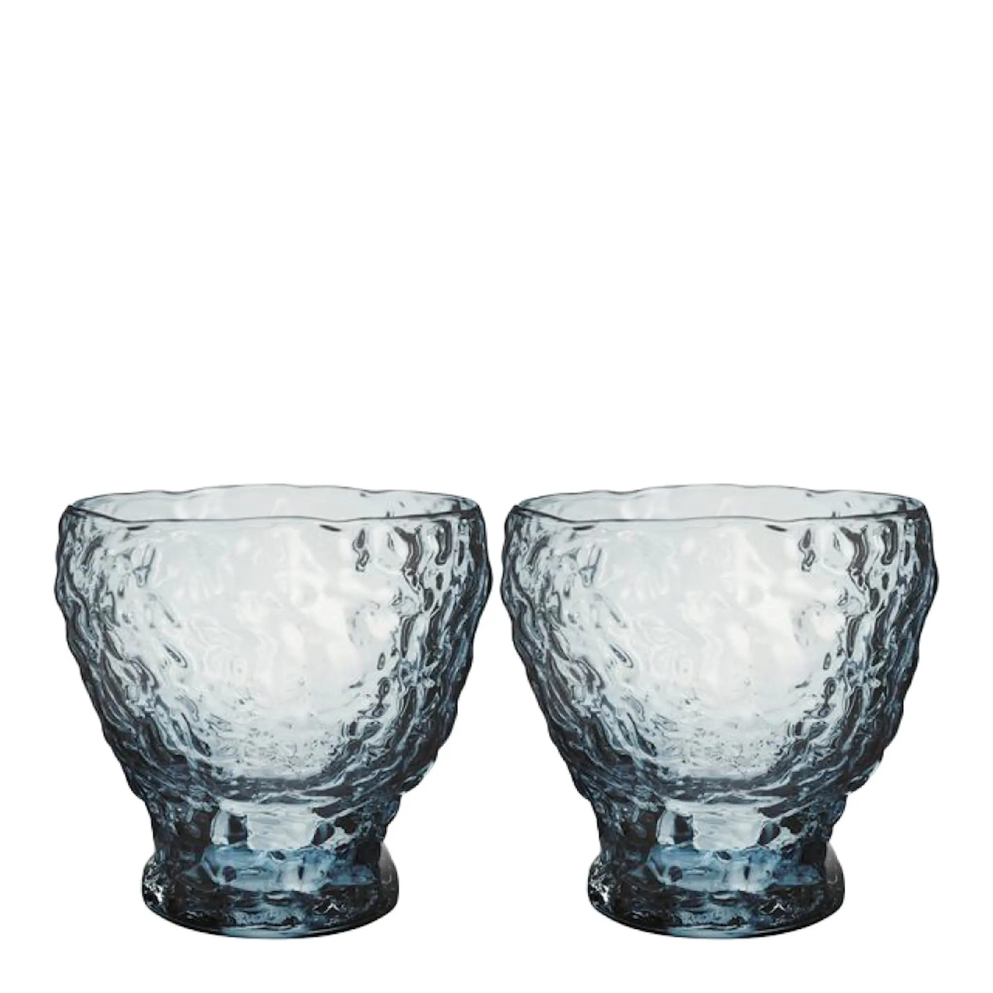 Kosta Boda Moss tumblerglas 33 cl 2-pack cirkulär