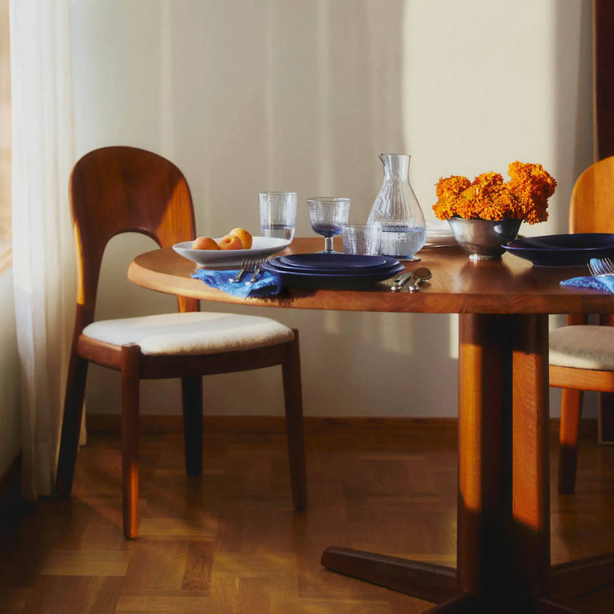 Rörstrand Blå Eld Lautanen 26 cm Sininen