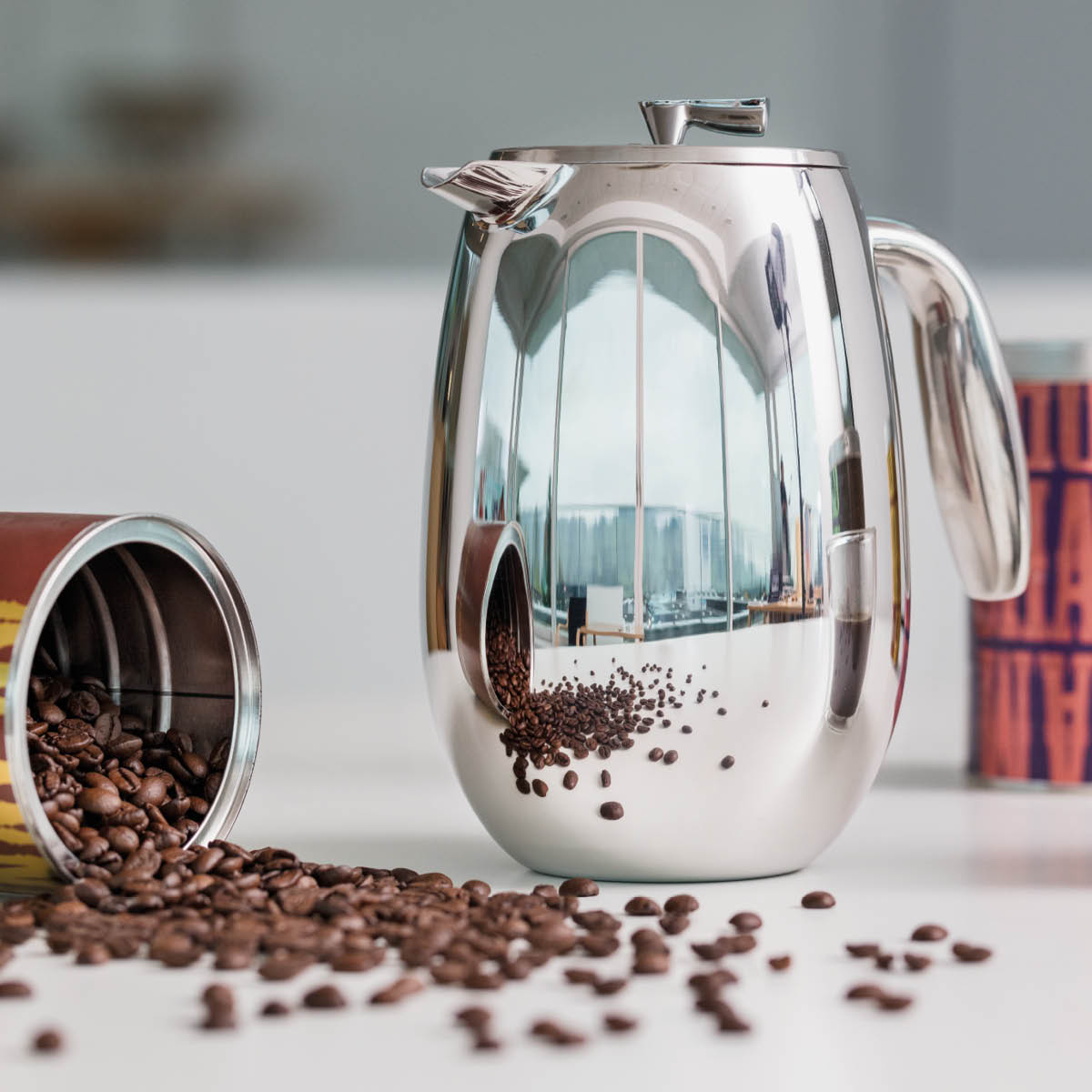 Bodum Columbia Pressopannu 12 kupillista 1,5L Kromi
