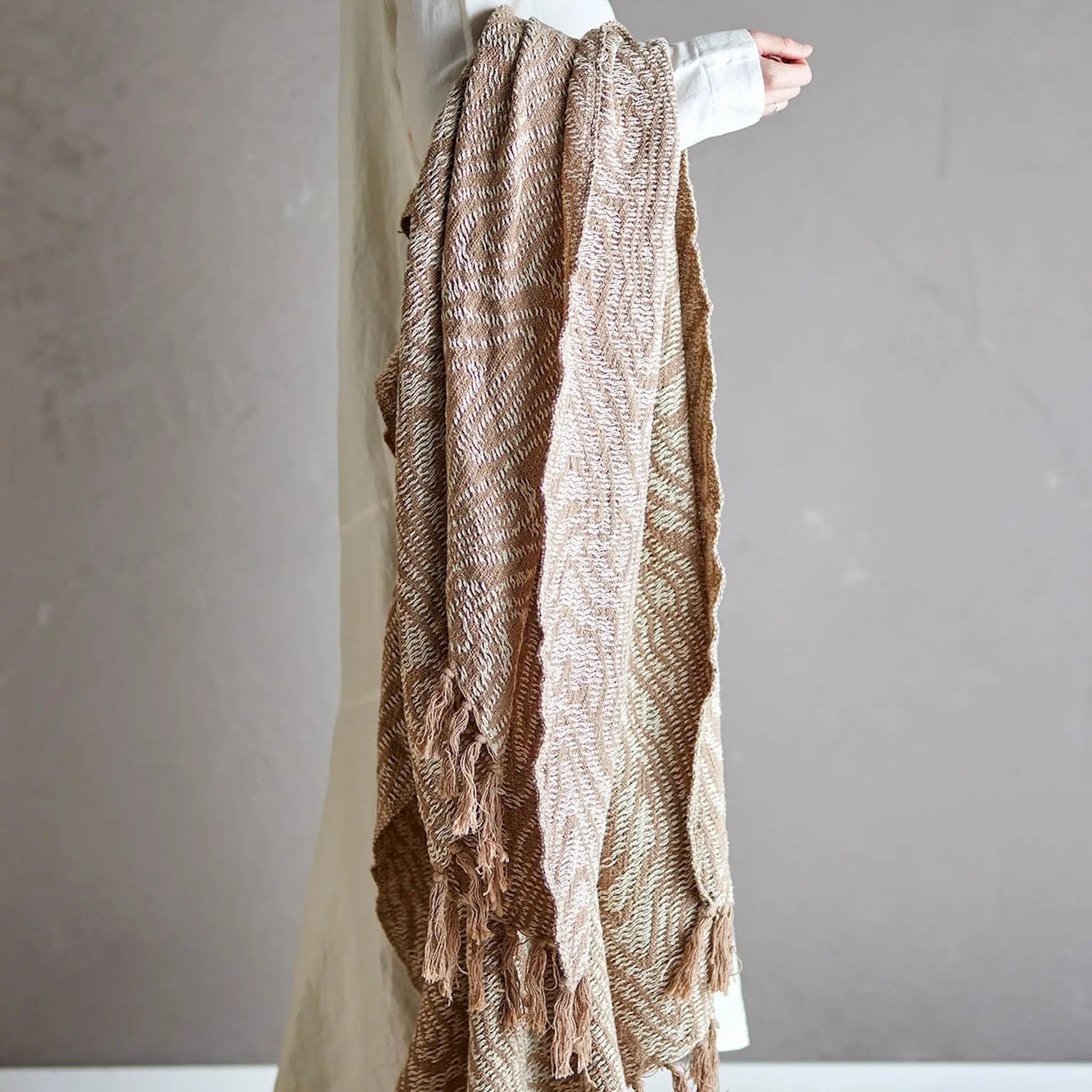 Bloomingville Viltti Okapi 160x130 cm ruskea