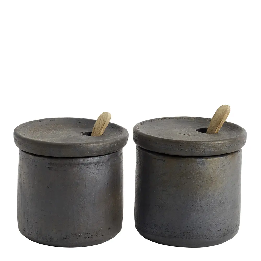 Hazel Suola- ja Pippurikulho Musta