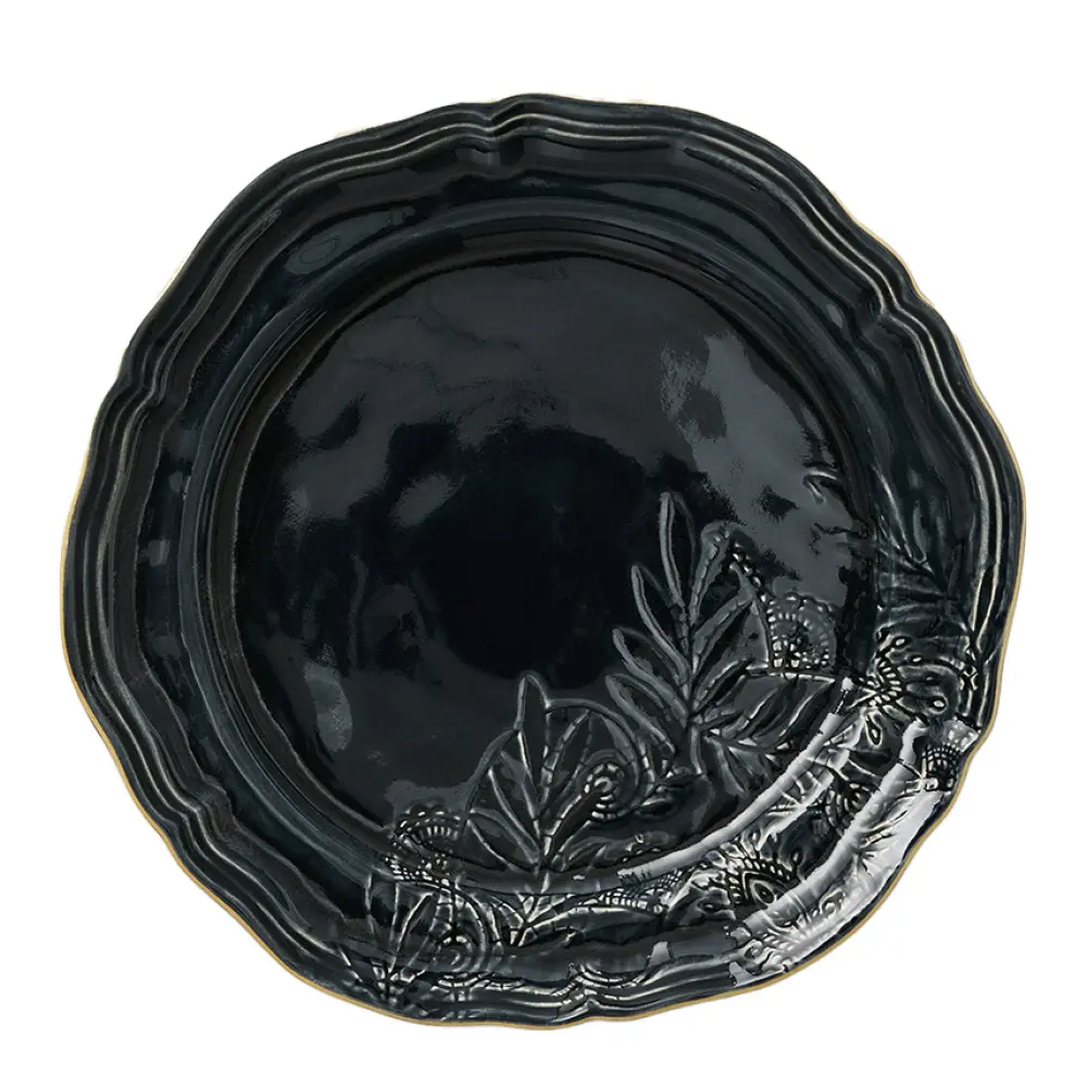 Arabesque tallerken 28 cm thunder