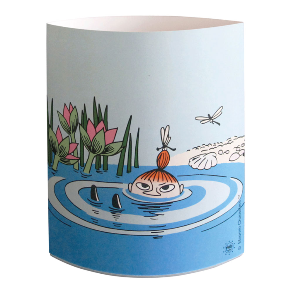 Pluto Nattlampa Mumin 13x16 cm Kram