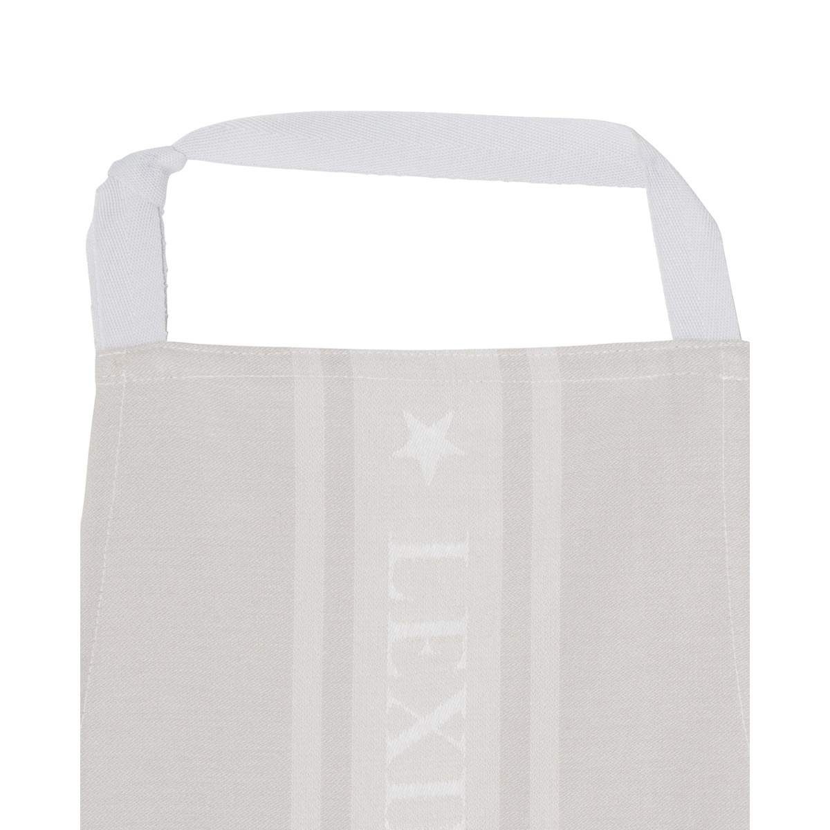 Lexington Icons förkläde stjärna 105×80 cm beige/vit