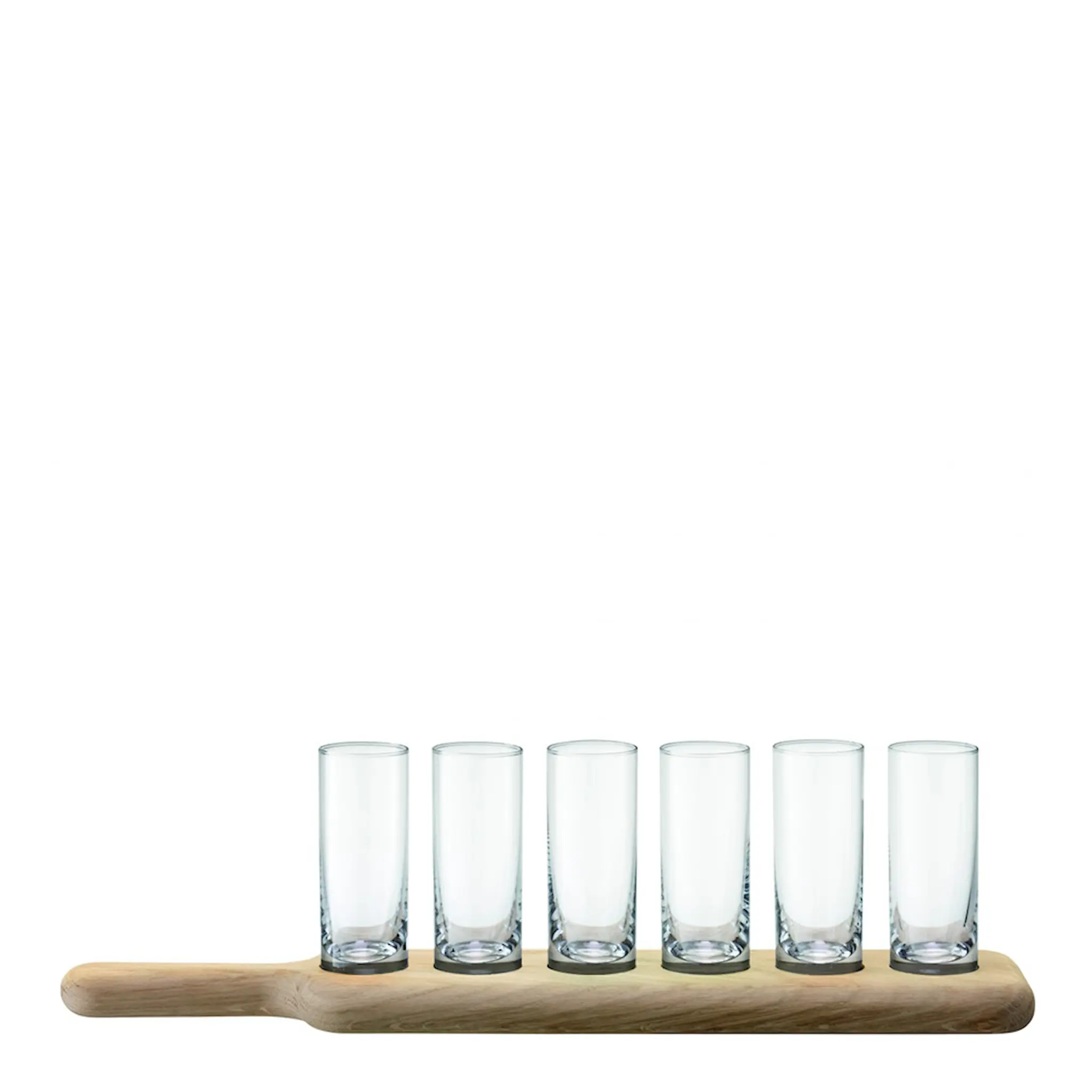 LSA International Shotglas 6-pack med bricka klar