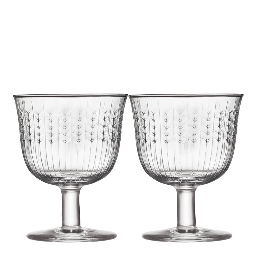 Rörstrand - Swedish Grace Jalallinen Juomalasi 28 cl 2 kpl Kirkas