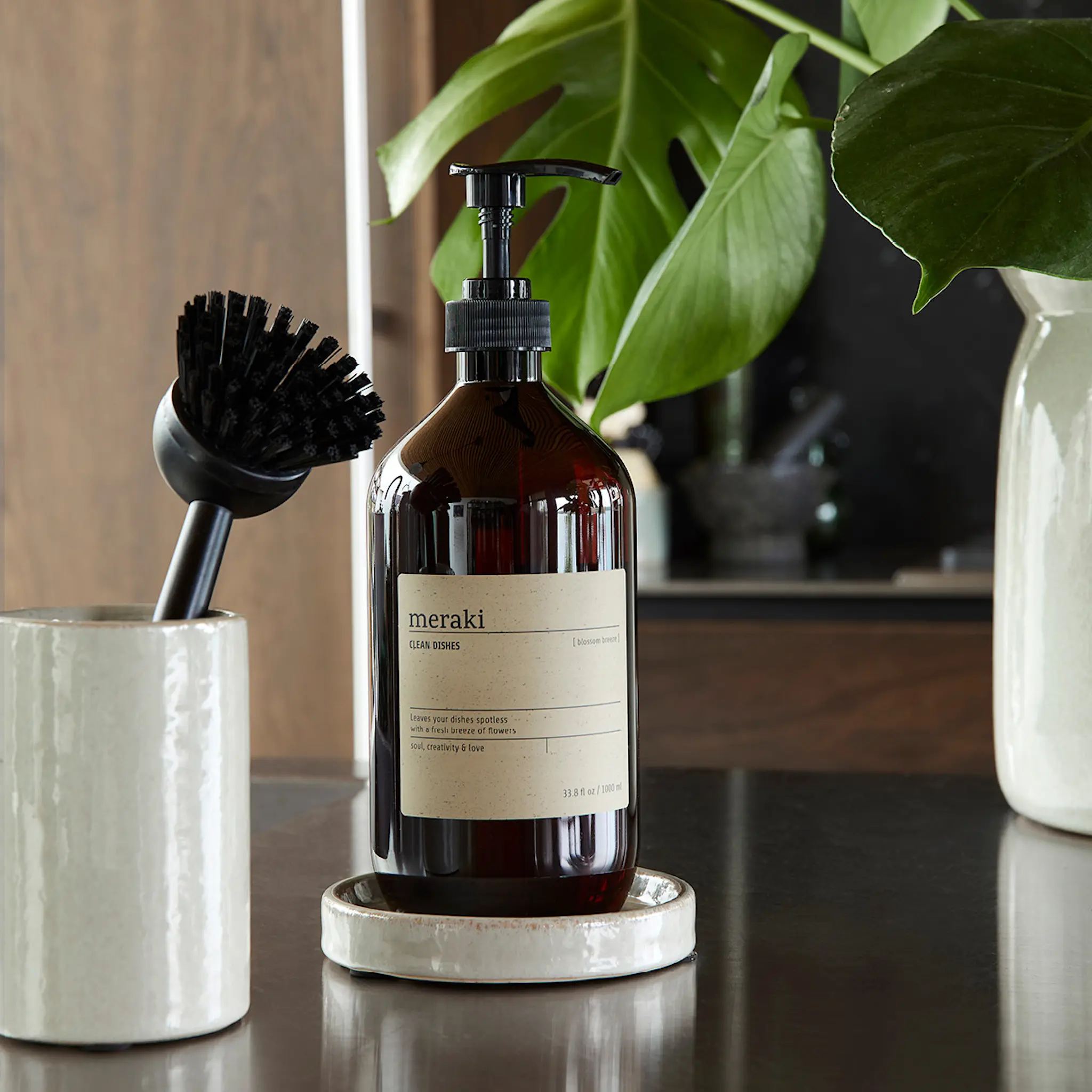 Meraki Saippuakuppi 27,5 cm Shellish Grey