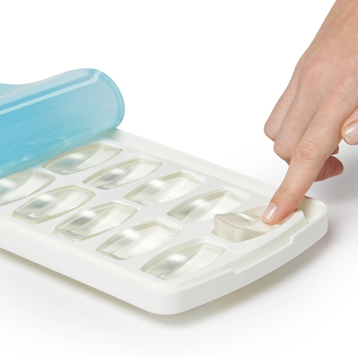 Oxo Istärningslåda Spillfri Vit