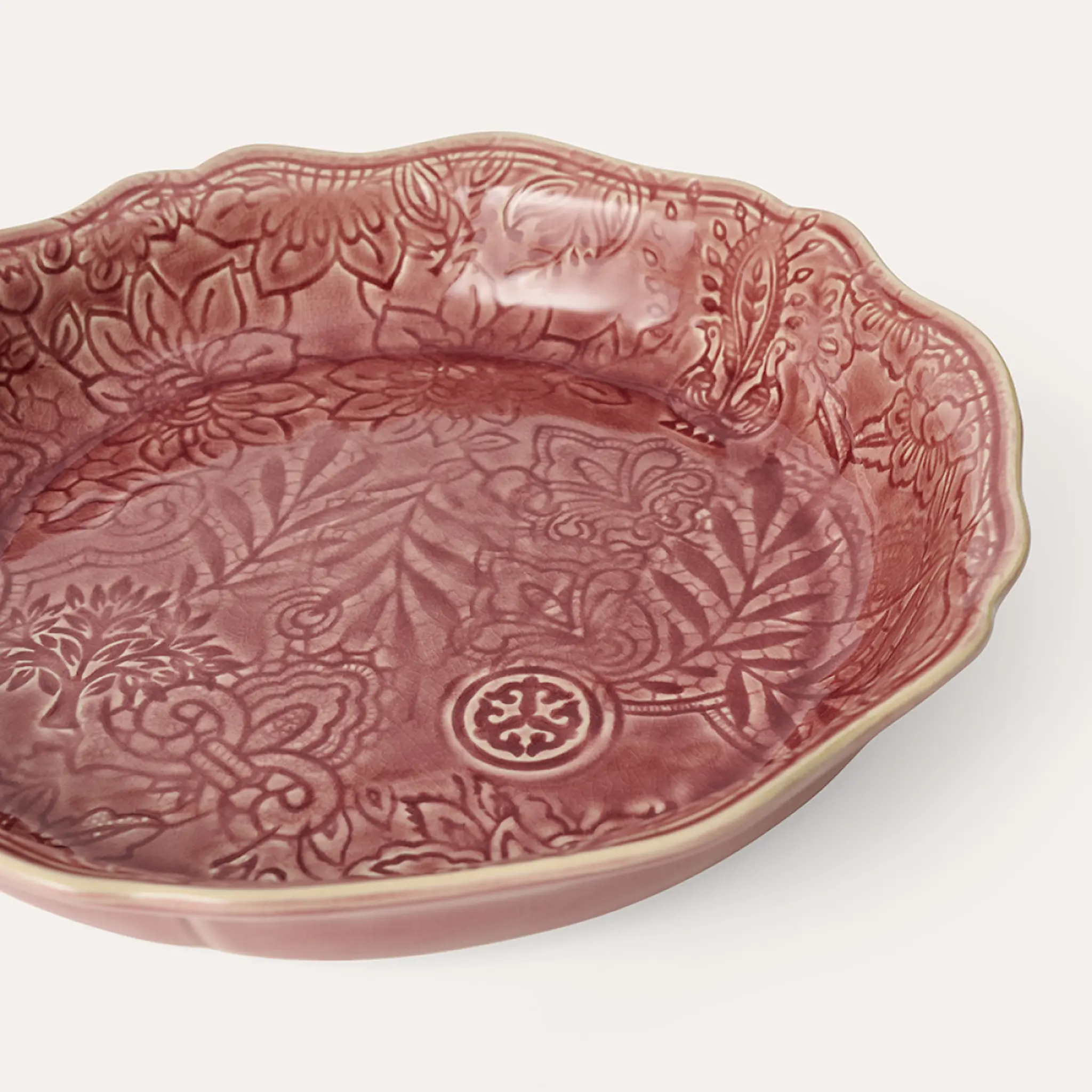 Sthål Arabesque pajform 25 cm Old rose