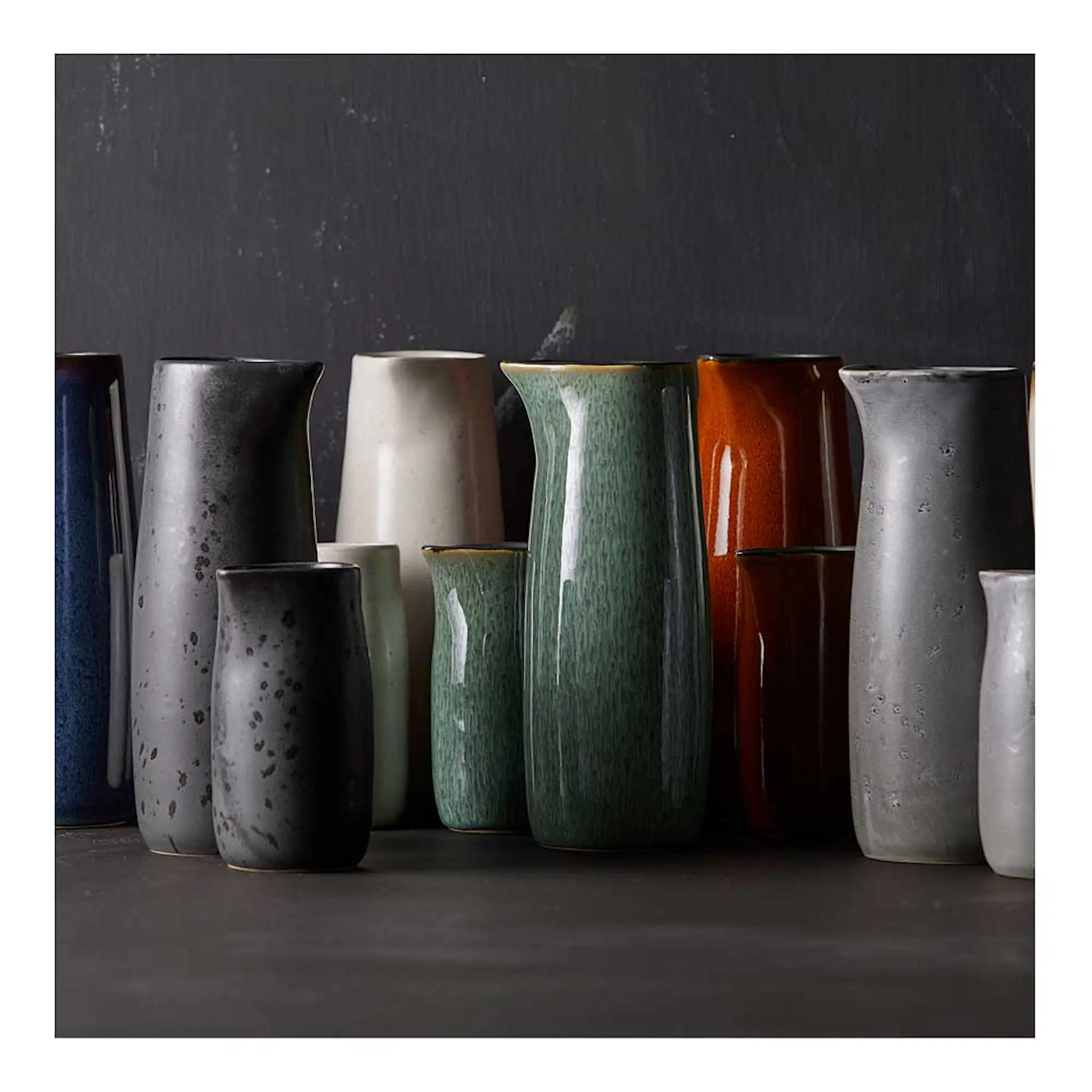 Bitz Mjölkkanna 20 cl Grön/Svart