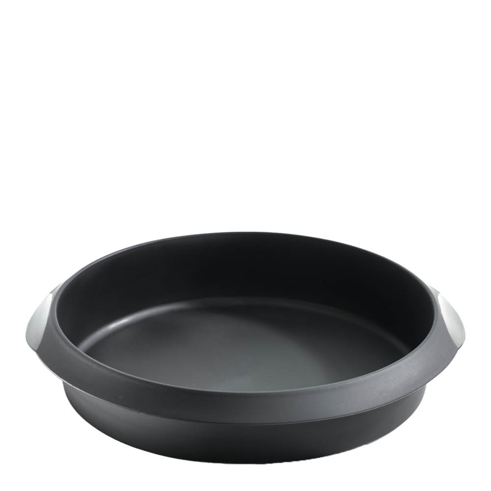Lékué Bakform i silikon rund 26 cm svart