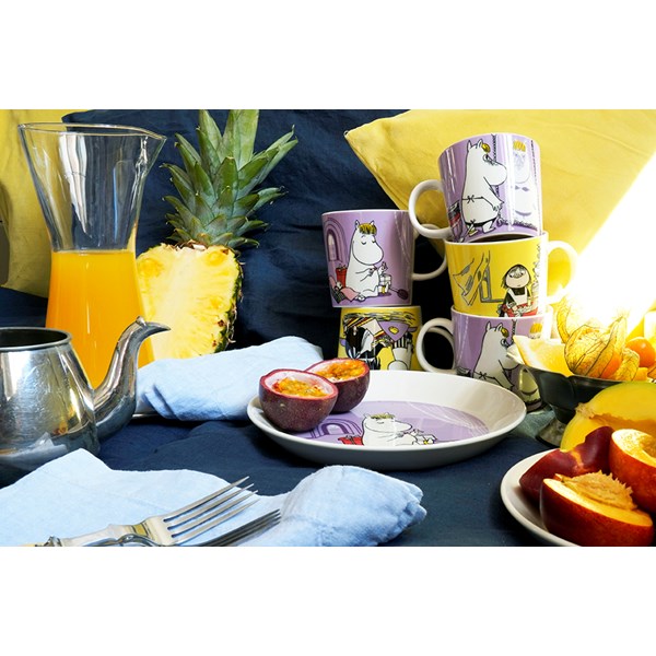 Moomin Arabia Asjett 19 cm Snorkfrøken lilla