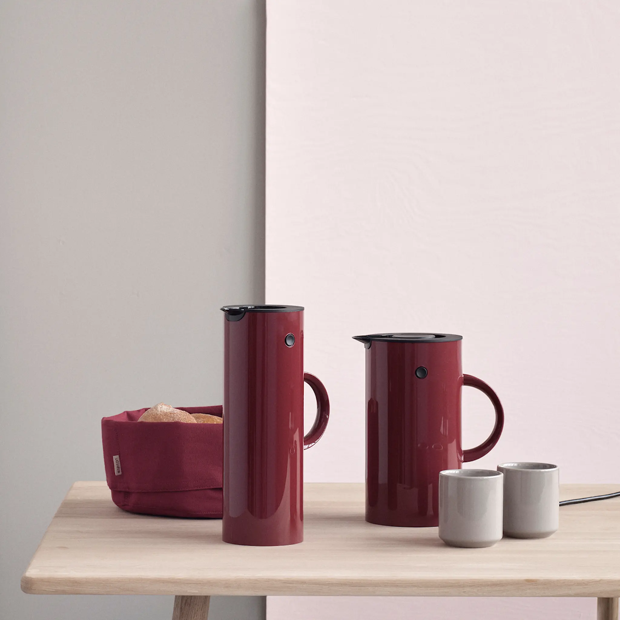 Stelton Classic Brödpåse Warm Maroon