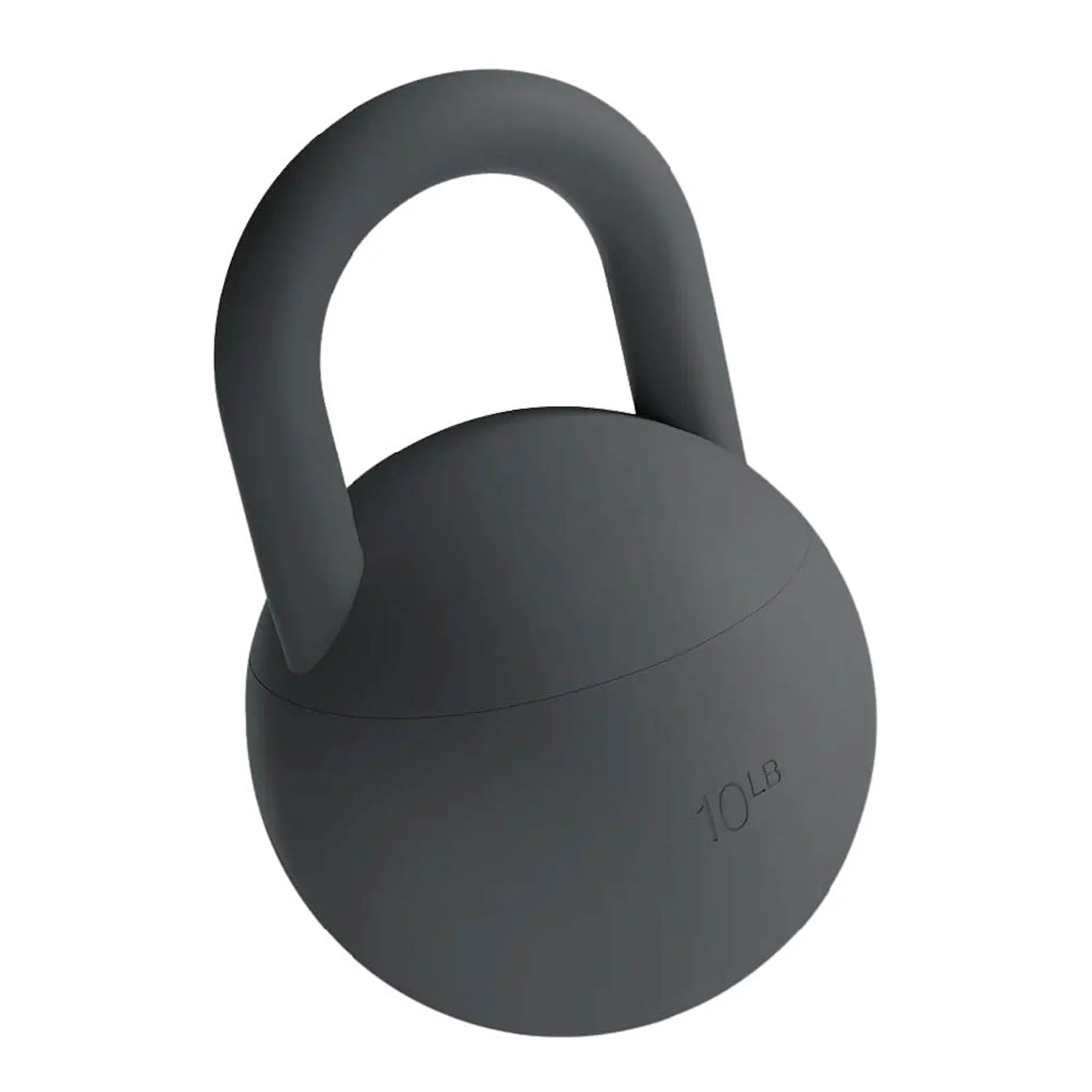Bala Kettlebell 4,54 kg kullgrå
