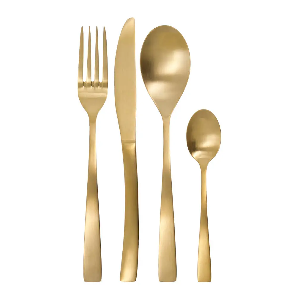 Golden Aterimet 16 osaa Kullansävyinen