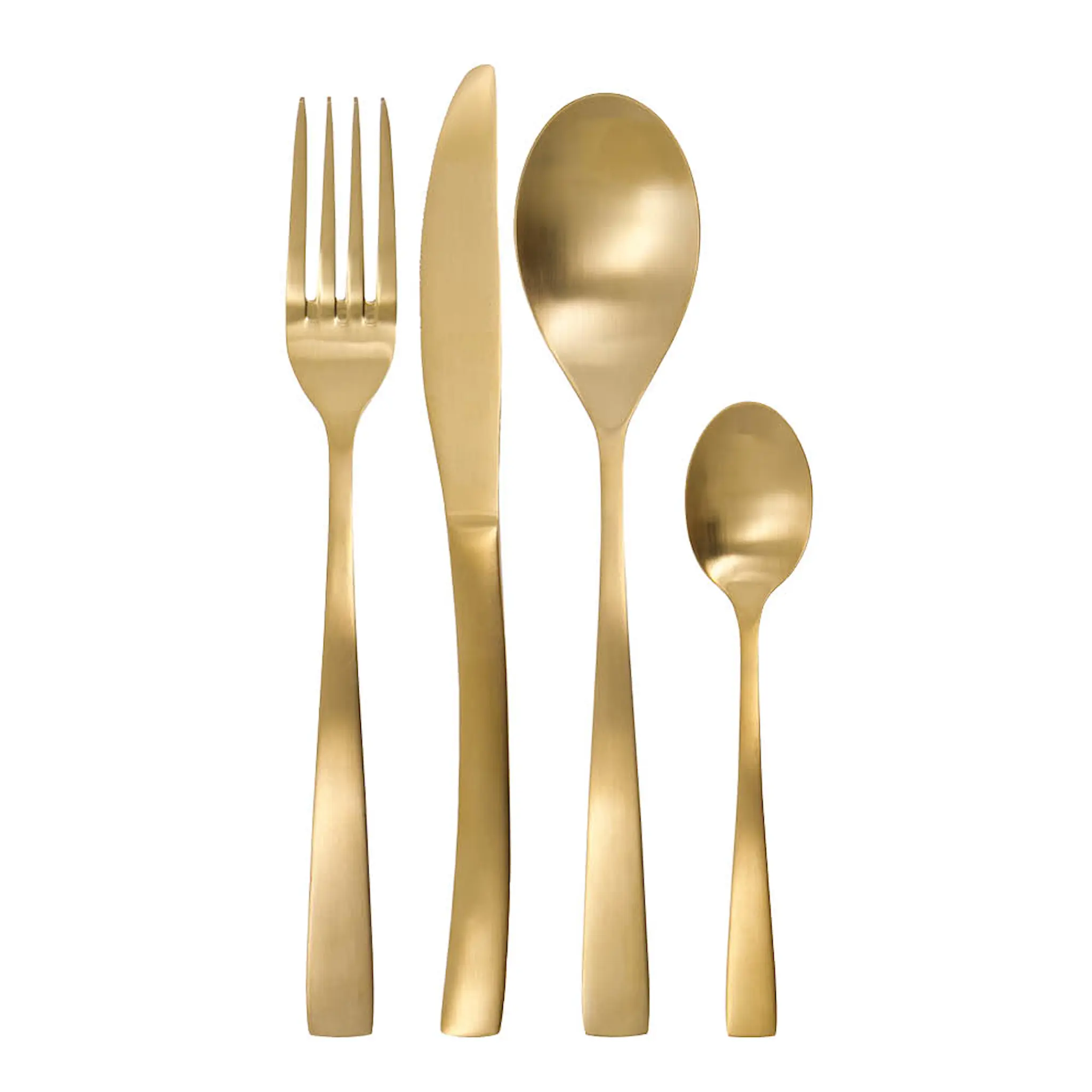 House Doctor Golden Aterimet 16 osaa Kullansävyinen