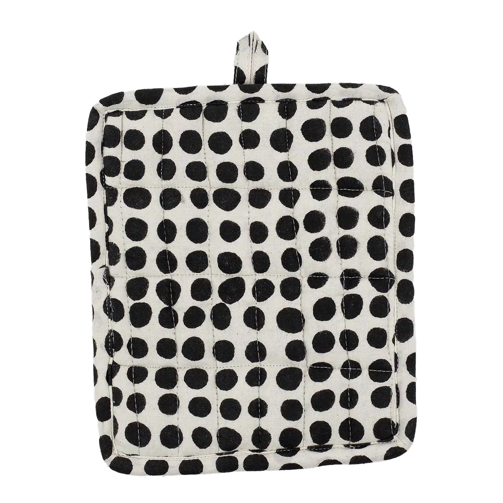 A World of Craft - Dots Patakinnas 17,5x21 cm Valkoinen/Musta