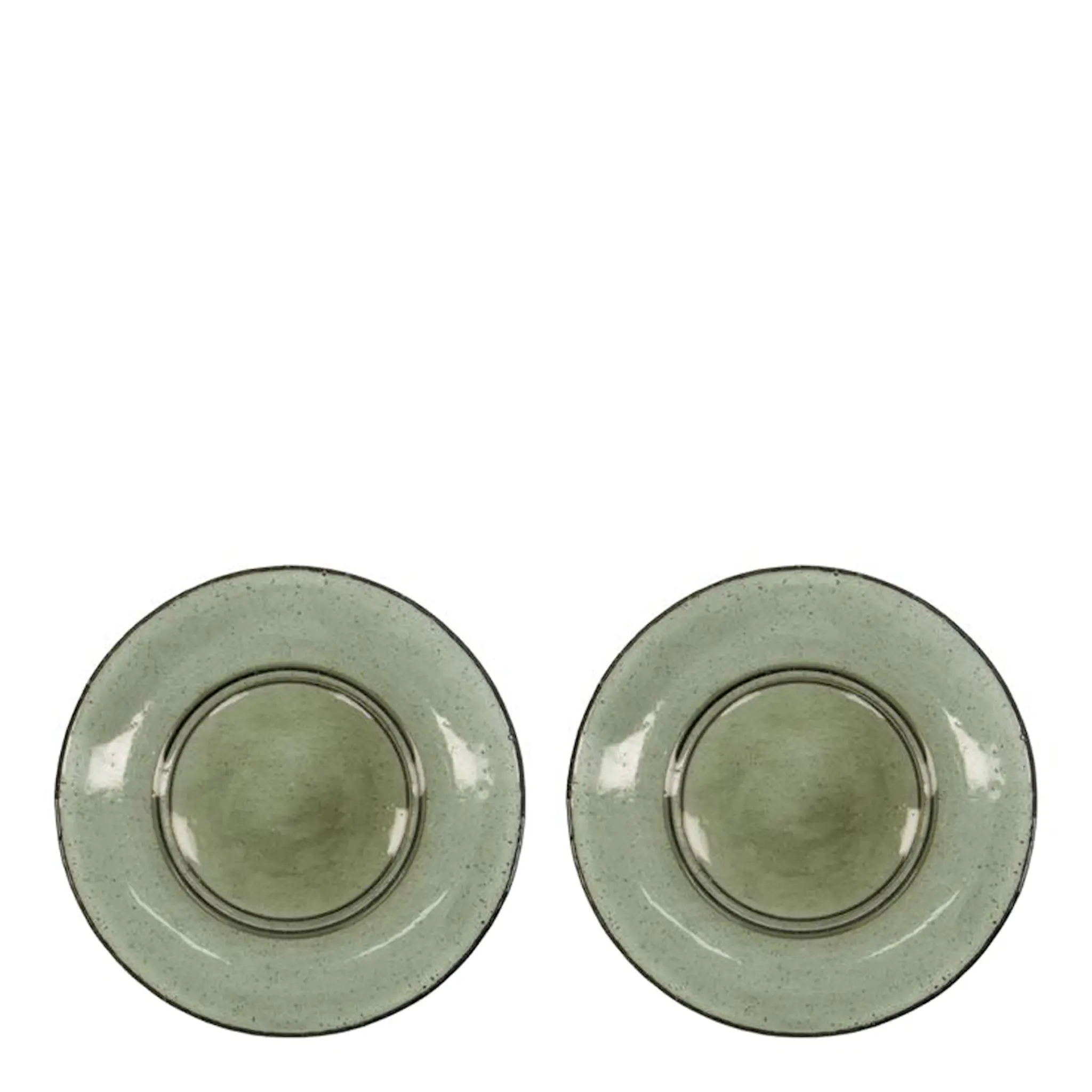 House Doctor Rain Tallrik 21 cm 2-pack Grön