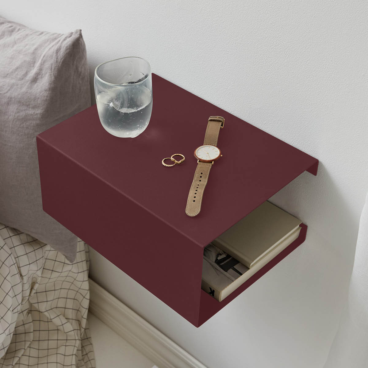 ReCollector BoxShelf hylla 35x25x15 cm Maroon Red