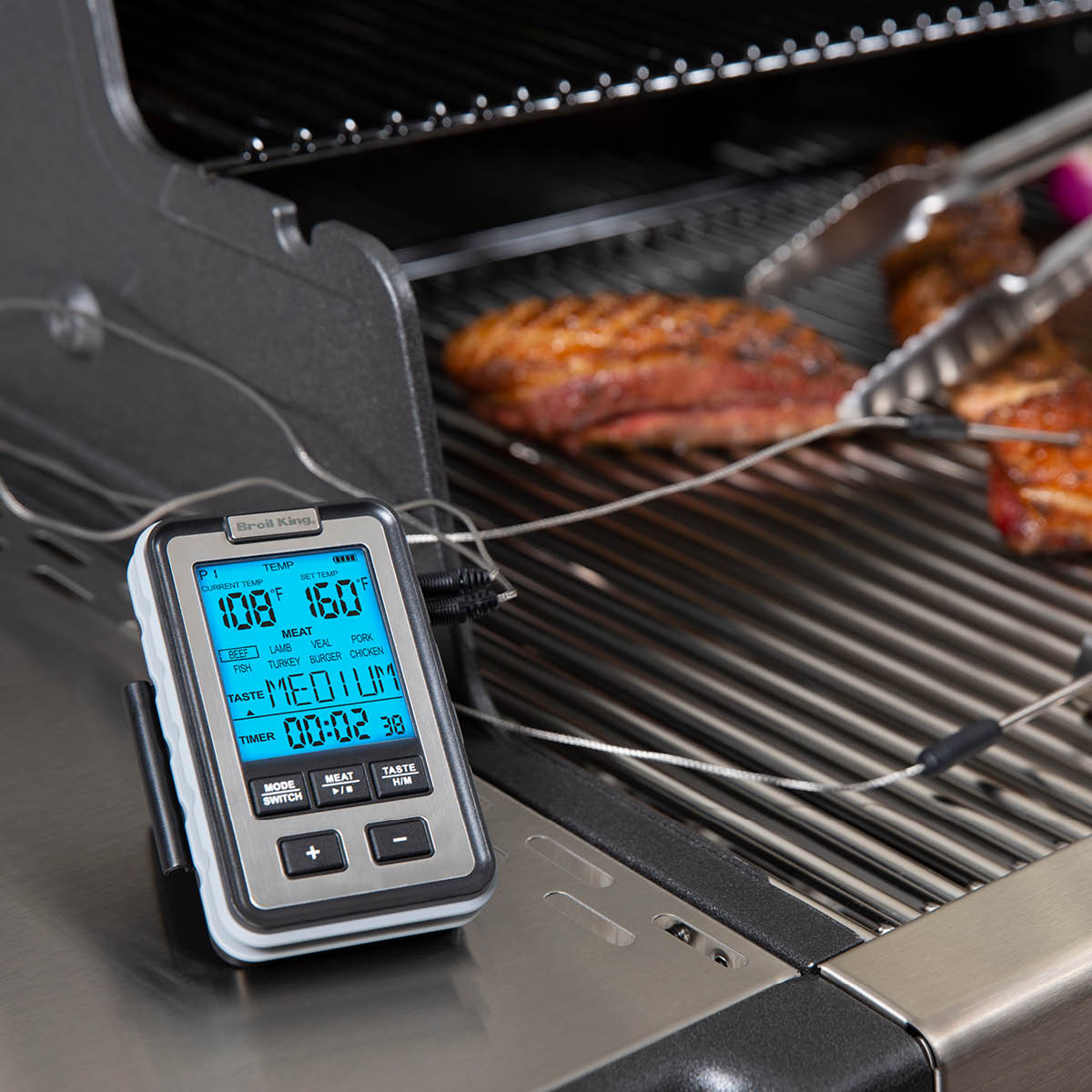 Broil King Digitaltermometer med 2 givare
