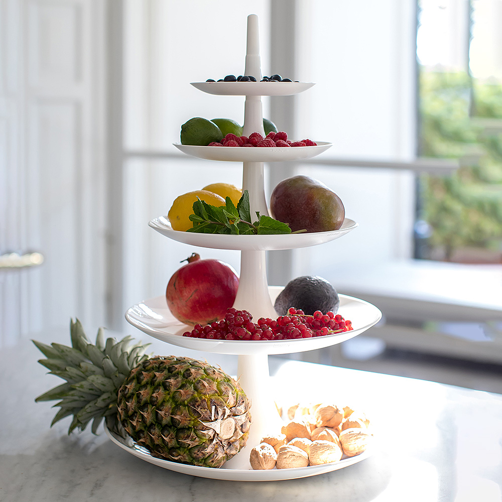 Koziol Babell Kakkuvati 5 kerrosta Cotton White