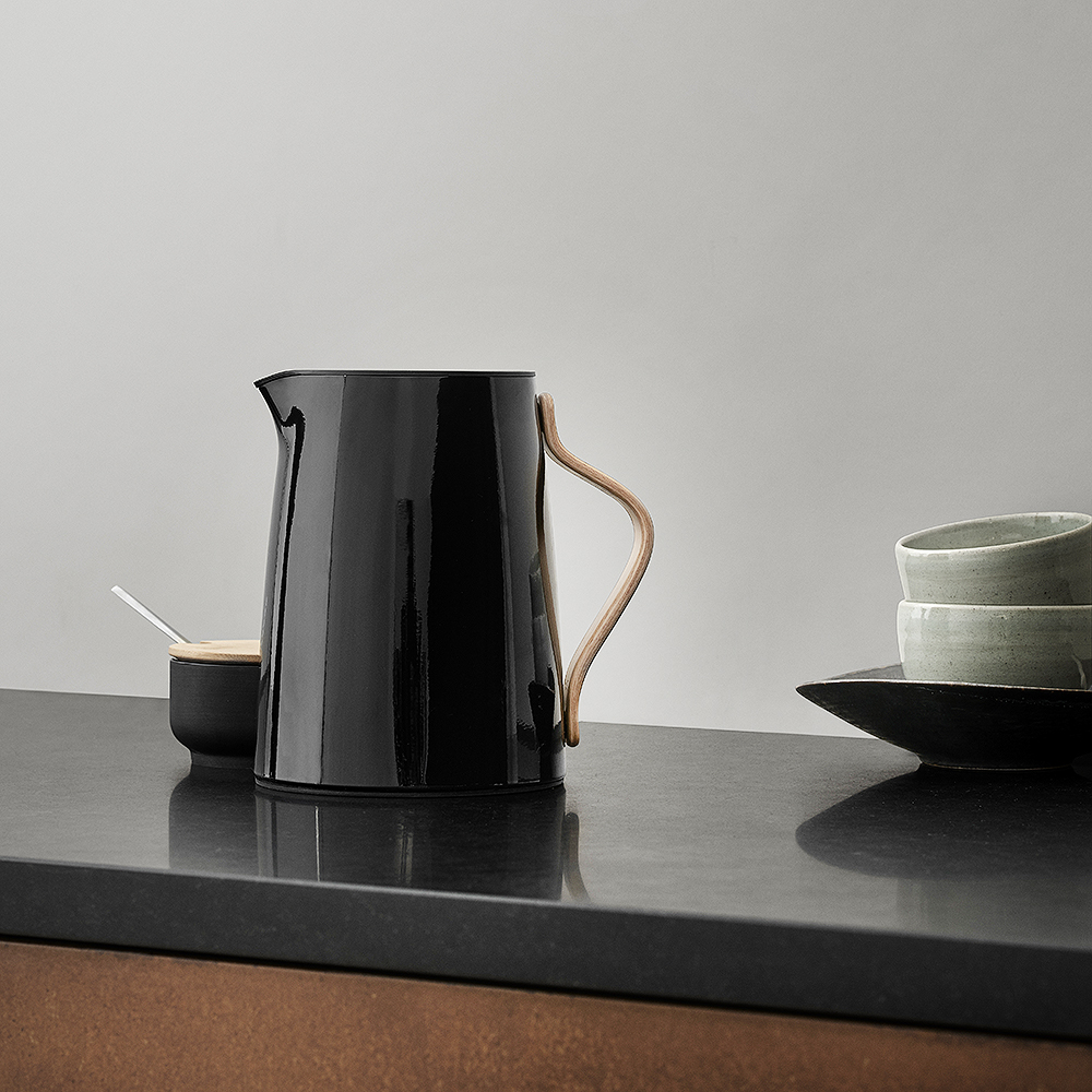 Stelton Emma termokanne te 1L svart matt