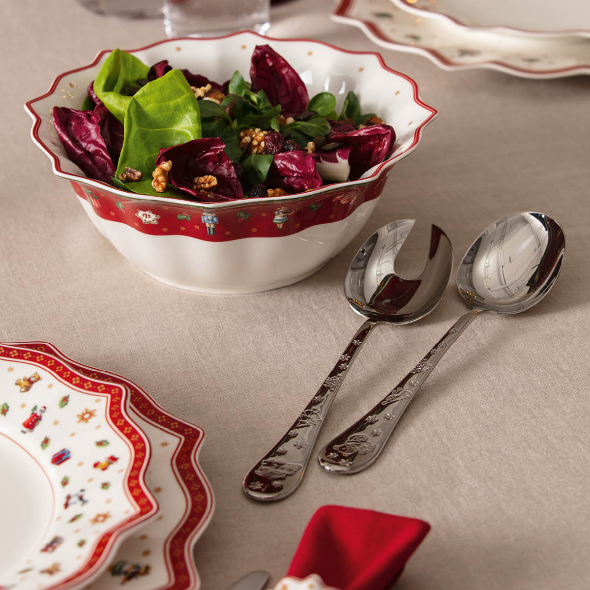 Villeroy & Boch Toy's Delight salladsbestick 2 delar rostfritt stål