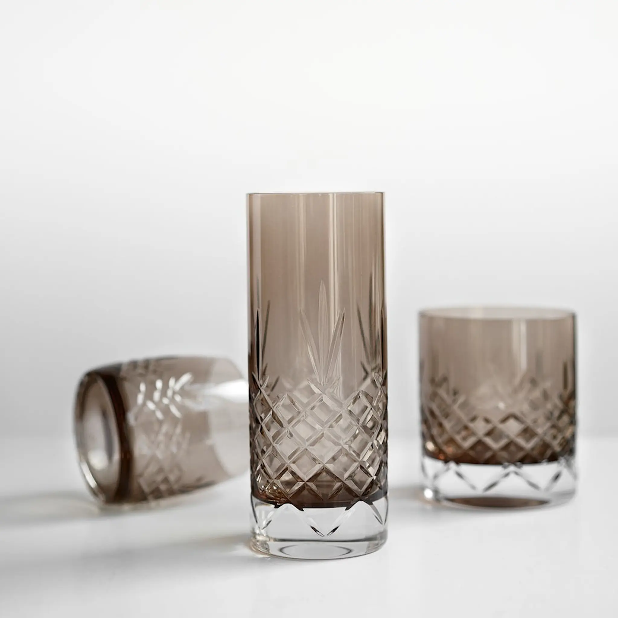 Frederik Bagger Crispy Lowball Glas 38 cl 2-pack Copal