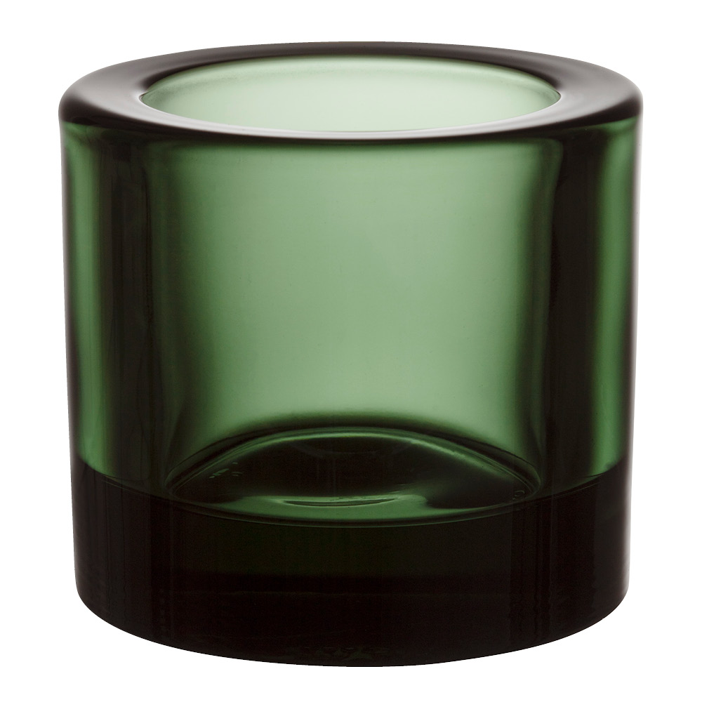 iittala Kivi ljuslykta 6 cm tallgrön
