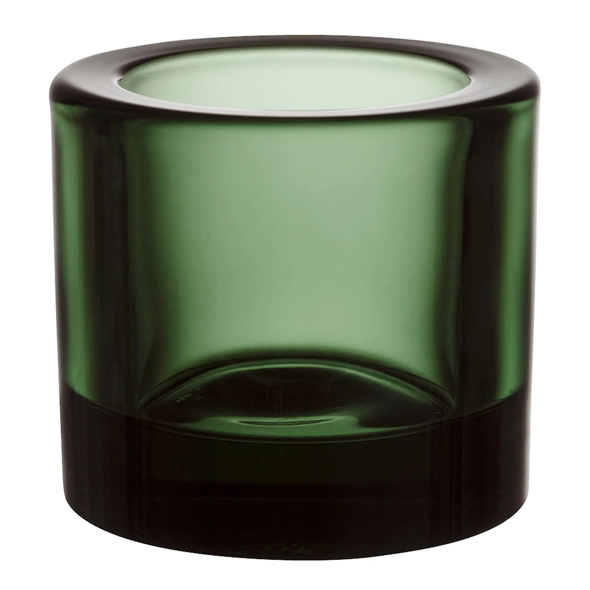 iittala Kivi ljuslykta 6 cm tallgrön