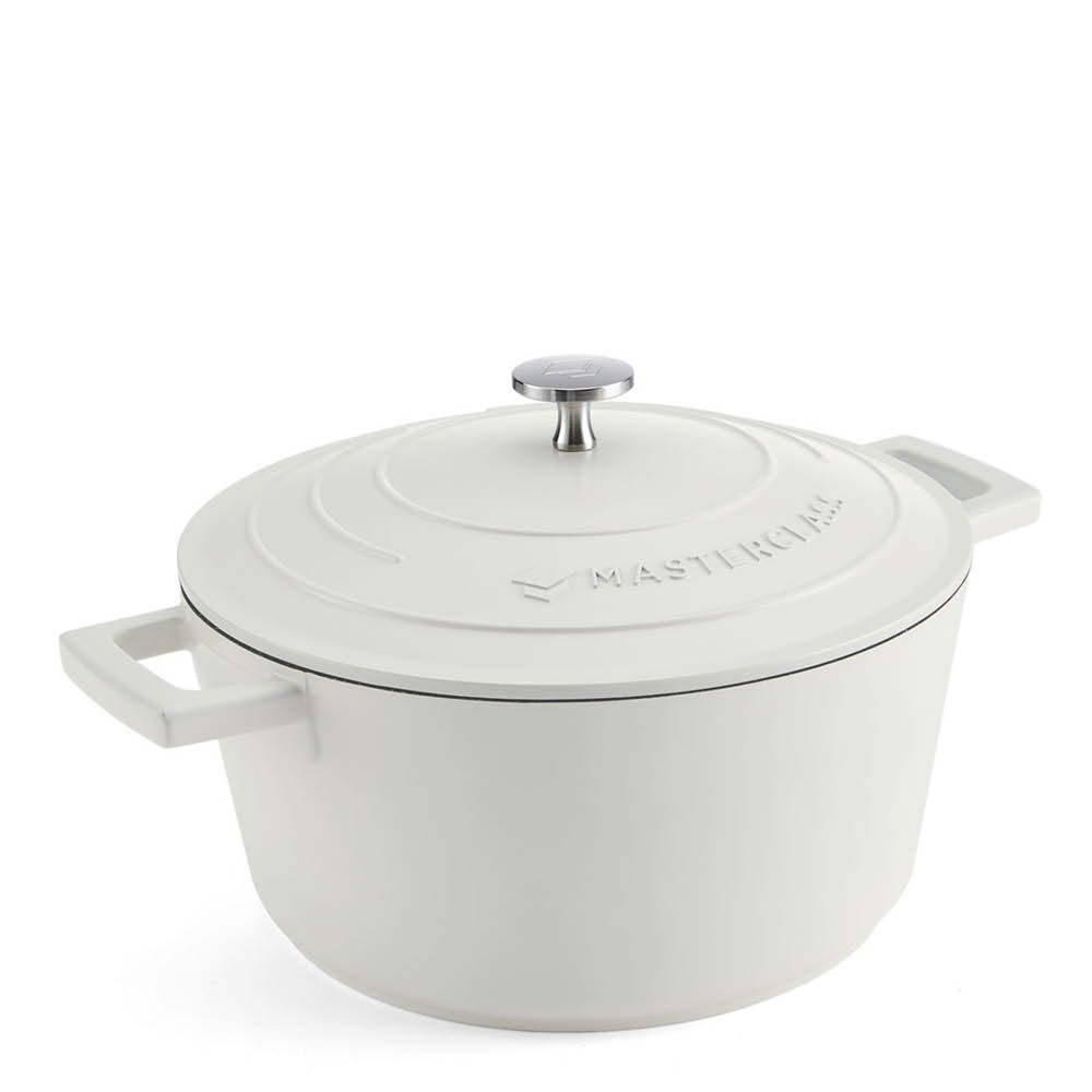MasterClass Cast Aluminium gryta 4 L creme