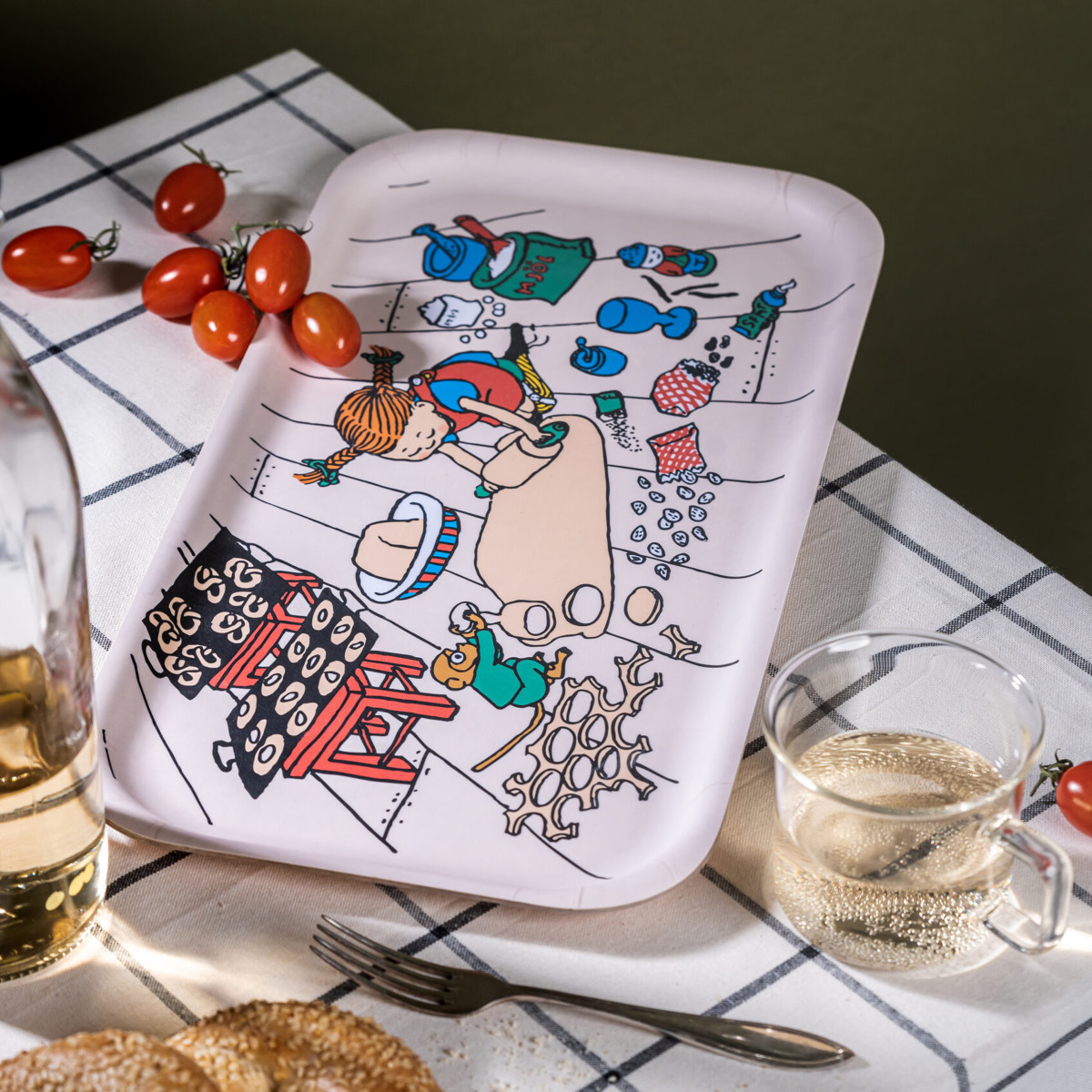 Muurla Pippi brett 43x22 cm baking