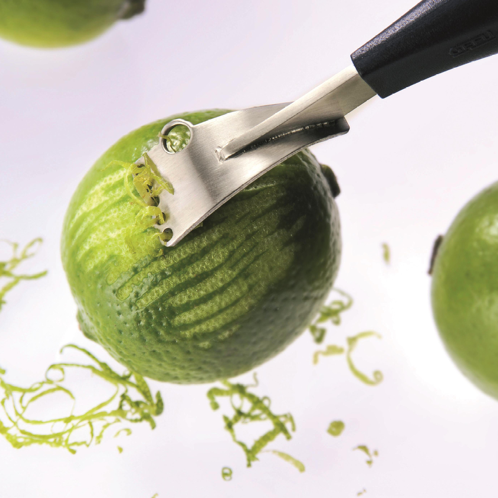 Gefu Certo zester 15,2 cm borstat stål