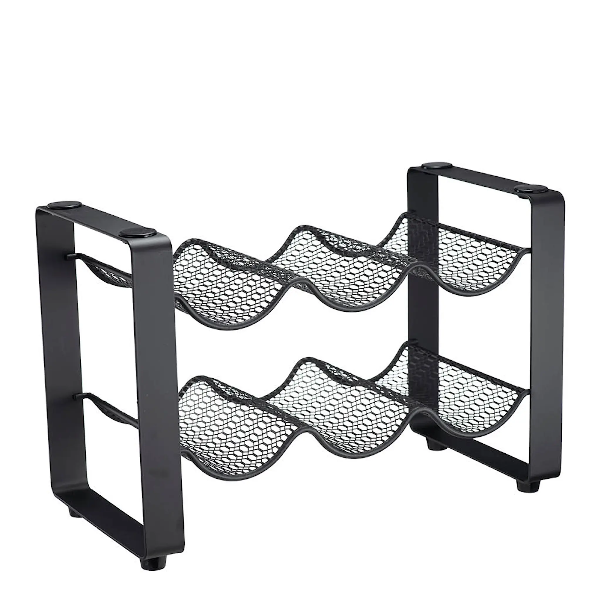 Modern House WineNest Viinipullotelie 6 pullolle Musta
